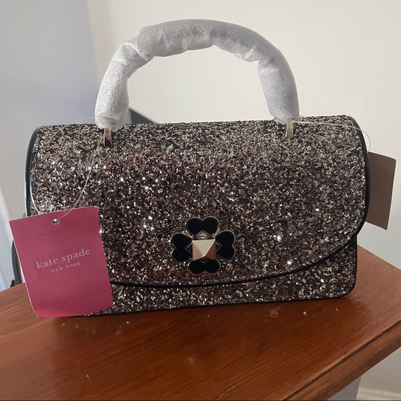 ❌SOLD❌ NEW Kate Spade Odette Crossbody Glitter Bag - Picture 3 of 13